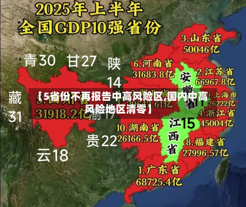 【5省份不再报告中高风险区,国内中高风险地区清零】