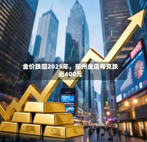 金价跌回2025年，郑州金店每克跌近400元