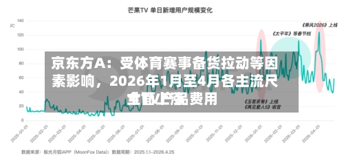 京东方A:受体育赛事备货拉动等因素影响,2026年1月至4月各主流尺寸TV产品费用
全面上涨