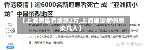 【上海感染者增超2万,上海确诊病例感染几人】