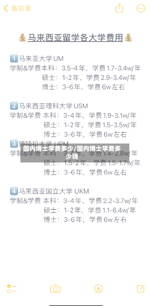 国内博士学费多少/国内博士学费多少钱